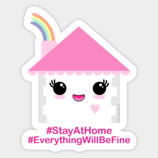 Stay at home Sticker